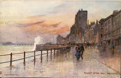 Sunset after rain, view of White Rock 1900s - Flickr - seaside sally 2009